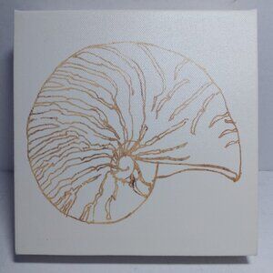 Coastal Breeze Shell Art Print Anne Tavoletti On Canvas ~ Sea Shell
